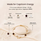 Capricorn Zodiac Constellation Bracelet for Women
