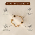 Pisces Zodiac Constellation Bracelet for Women