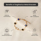 Sagittarius Zodiac Constellation Bracelet for Women