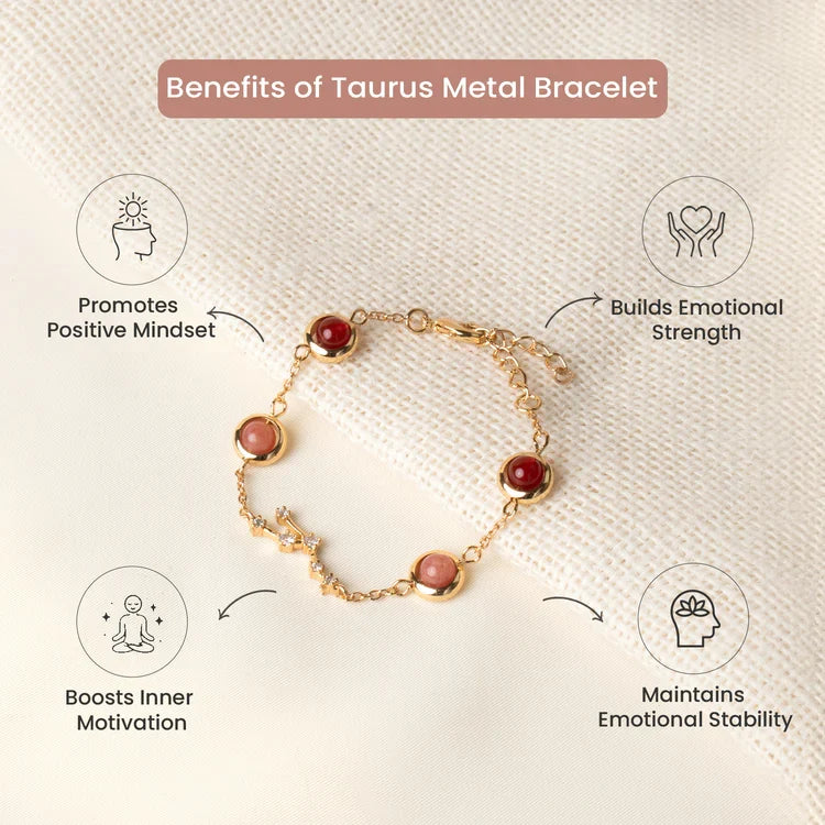 Taurus Zodiac Constellation Bracelet for Women