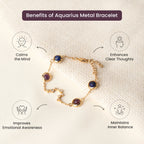 Aquarius Zodiac Constellation Bracelet for Women