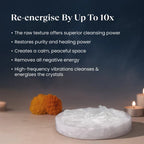 Raw Moroccan Selenite Plate
