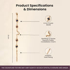Aquarius Zodiac Constellation Bracelet for Women