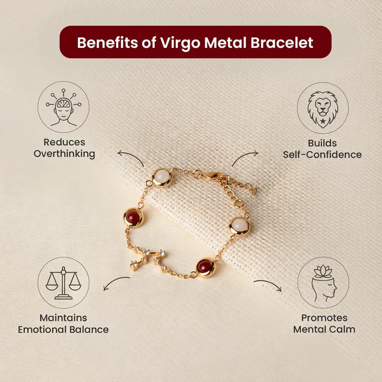 Virgo Zodiac Constellation Bracelet for Women