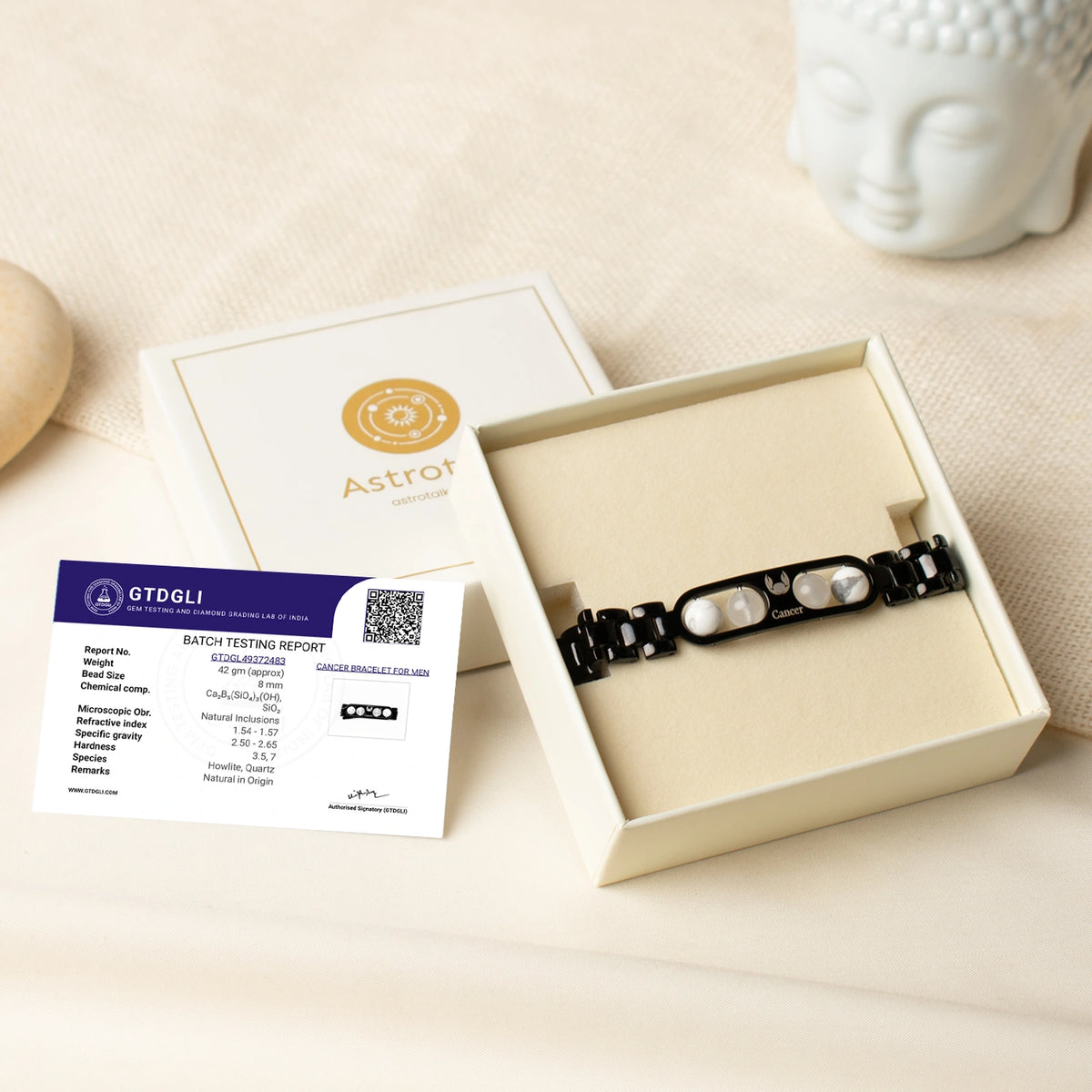 Cancer Zodiac Metal Bracelet