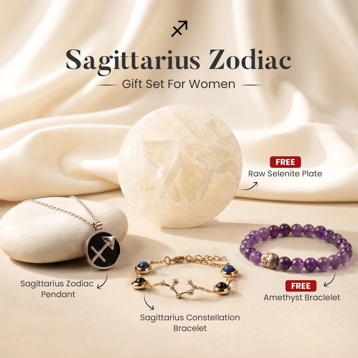 Sagittarius Zodiac Gift Set For Women