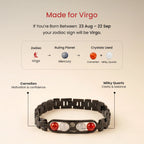 Virgo Zodiac Metal Bracelet