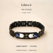 Libra Zodiac Metal Bracelet