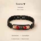 Taurus Zodiac Metal Bracelet